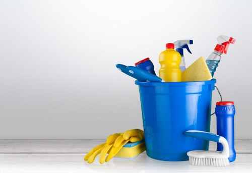 Tolworth Carpet Cleaners staff following safe cleaning practices