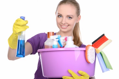Carpet cleaning process focused on stain treatment and fibre care